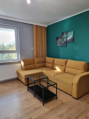 Nowy piękny apartament spokojna okolica, zielono, w poblizu basen, silownia, galerie, lotnisko 8 min